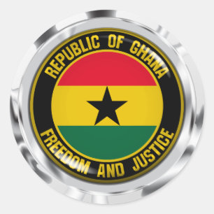 Adesivo Gana Round Emblem