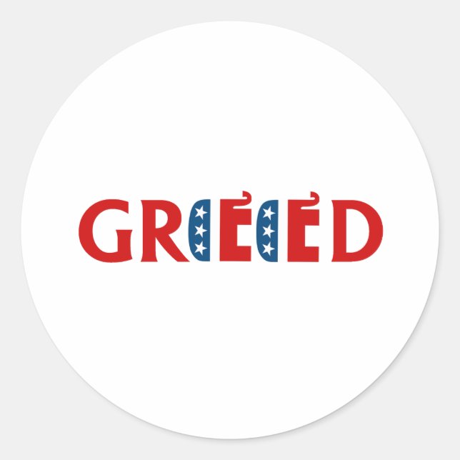 ADESIVO GANÂNCIA REPUBLICANA (Frente)