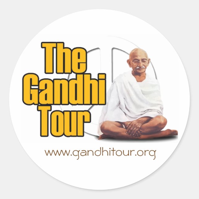 Adesivo Gandhi Tour Sticker (Frente)