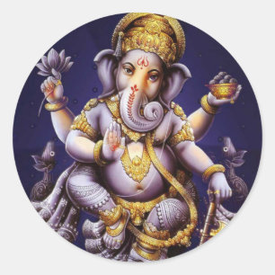 Adesivo Ganesh Ganesha, Unidade de Elefante Asiática Hindu