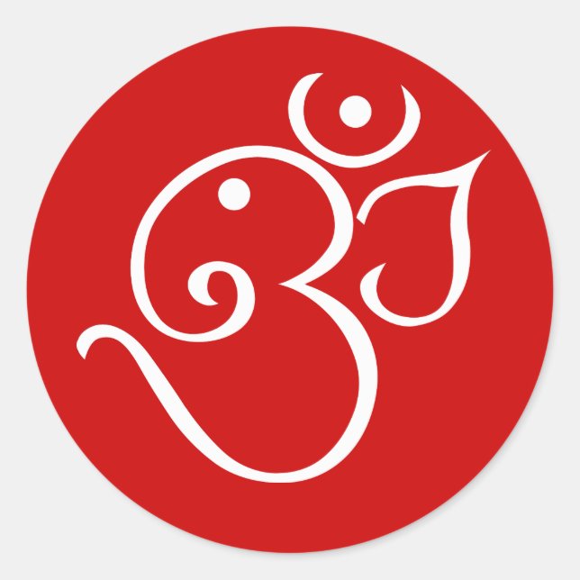 Adesivo Ganesha OM denomina o design (Frente)