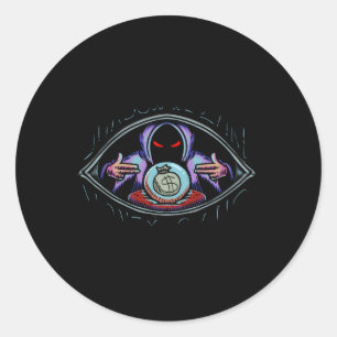 Adesivo Gang De Dinheiro Do Assistente De Sombra