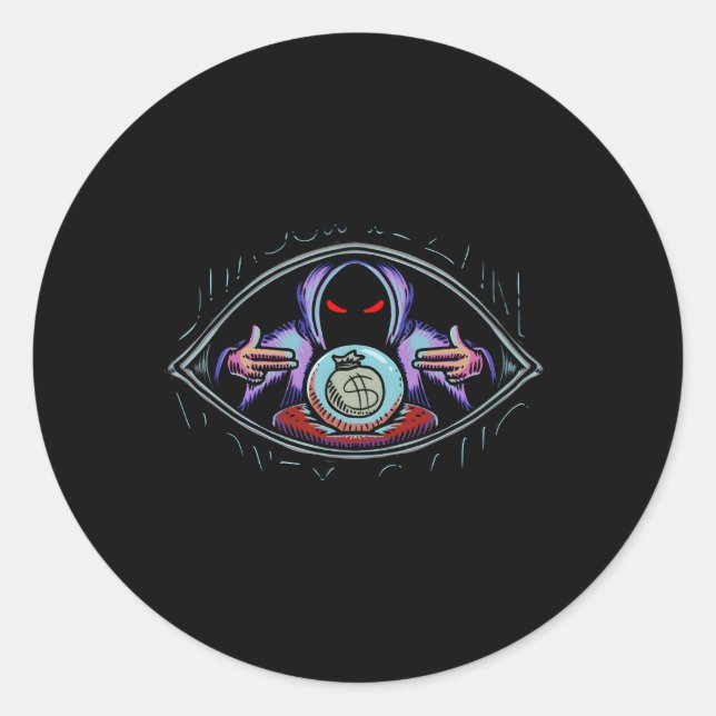 Adesivo Gang De Dinheiro Do Assistente De Sombra (Frente)