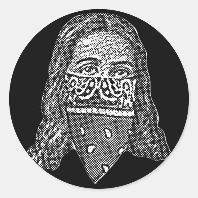 Adesivo Gangsta Jesus (Frente)