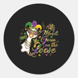 Adesivo Ganso de Mardi Solto Mardi Gras Ganso Bobo Ca
