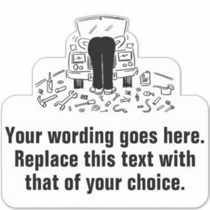 Adesivo Garage Mechanical or Car Servicing