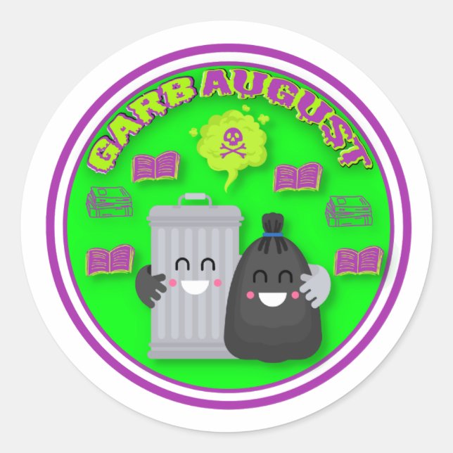 Adesivo GarbAugust Sticker (Frente)