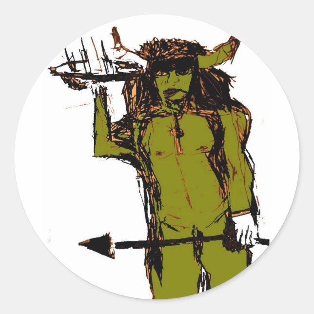 ADESIVO GARÇOM DOS GUERREIROS (Frente)