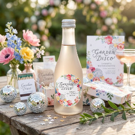 Adesivo Garden Disco Bachelorette Favor Stickers