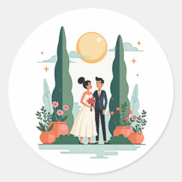 Adesivo Garden Romance Stickers