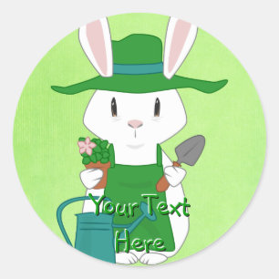 Adesivo Gardening Bunny Stickers