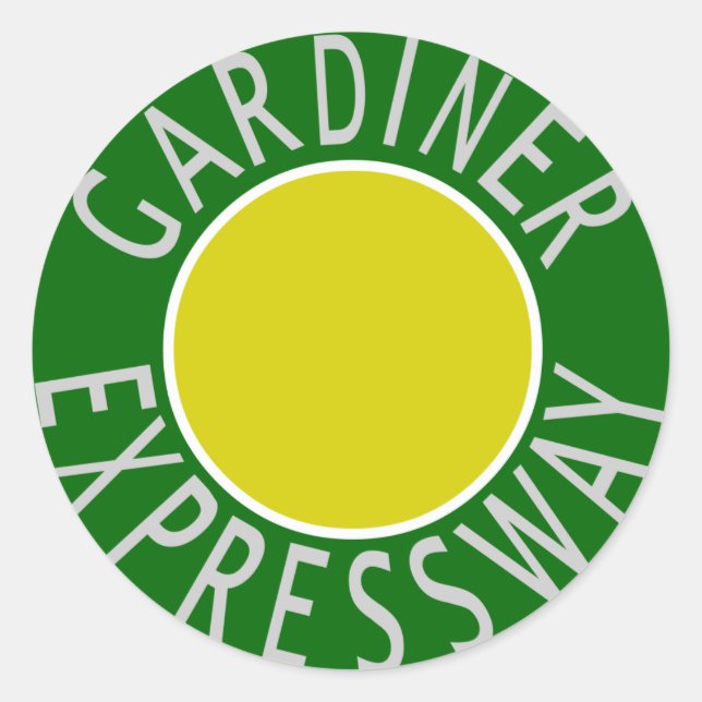 Adesivo Gardiner Express (Frente)