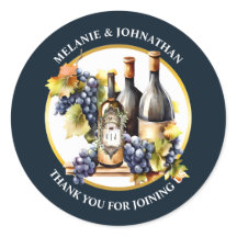 Gargalos de vinho aquarela uvas monograma país