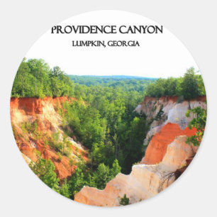 Adesivo GARGANTA do PROVIDÊNCIA - Lumpkin, Geórgia