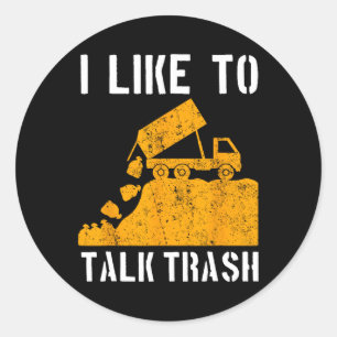 Adesivo Garge Truck Waste Reciclar Trash Collector Earth D