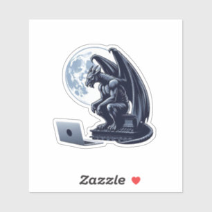Adesivo Gargoyle Full Moon