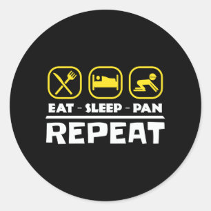Adesivo Garimpar ouro East Sleep Pan Repetir