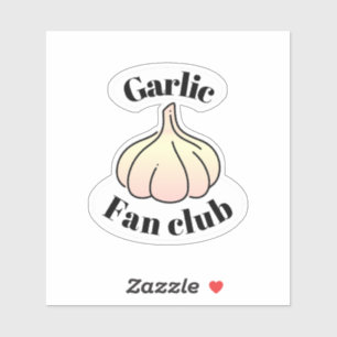 Adesivo Garlic Fan Club