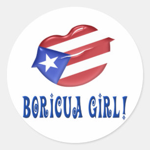 Adesivo Garota Boricua