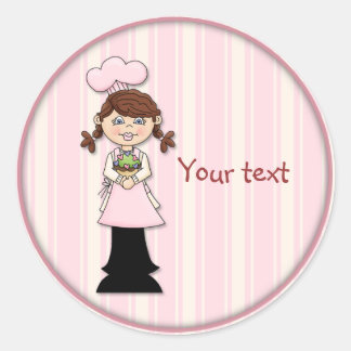 Adesivo Garota Cupcake