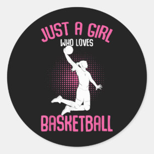 Adesivo Garota de Basquete Mulheres