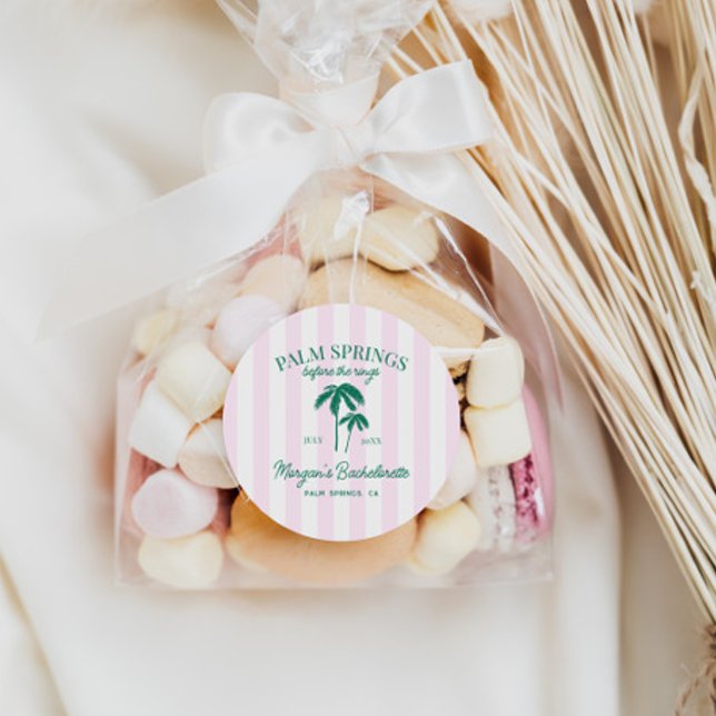 Adesivo Garota de Solteira de Palm Springs (Criador carregado)