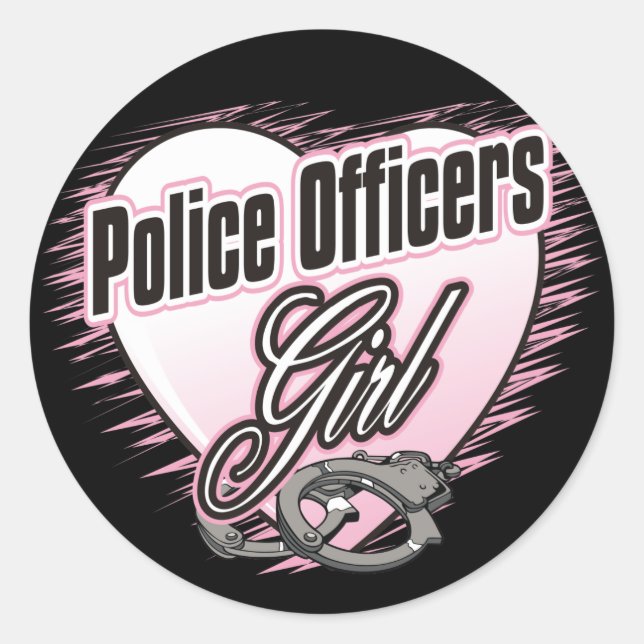Adesivo Garota dos Policiais (Frente)