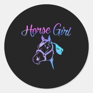 Adesivo Garota Equestre Proprietária da Fazenda Teen Girl
