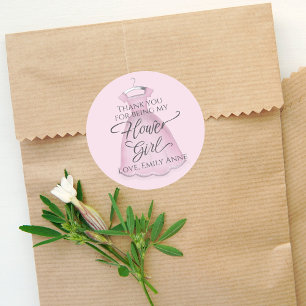 Adesivo Garota Flor De Casamento Obrigado Vintage Vestido 