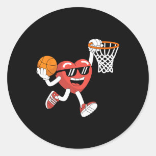 Adesivo Garotas dias de os namorados de basquete de Dunkin