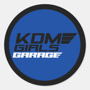 Adesivo GAROTAS DO KDM [Azul]