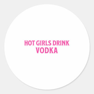 Adesivo Garotas Engraçadas Bebem Bebado De Vodka Bebem Beb