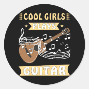 ADESIVO GAROTAS LEGAL JOGAM GUITAR