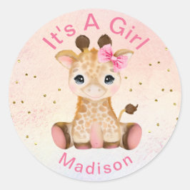 Adesivo Garotas personalizadas bonitas, cor-de-rosa, vicia