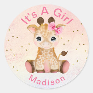 Adesivo Garotas personalizadas bonitas, cor-de-rosa, vicia