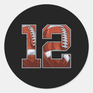 Adesivo Garoto De Ontem 12 De Futebol De 12 Anos Bda