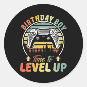 Adesivo Garoto Hora De Alinhar Videos games Jogadores Aniv