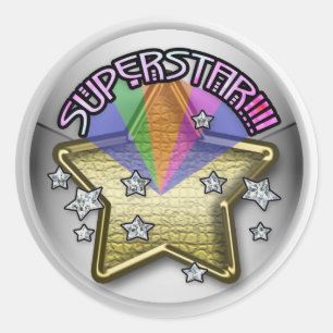 Adesivo garoto superstar