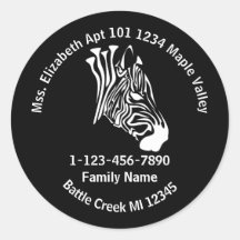 Garrafa Branca Perdida da Família Zebra Garrafa