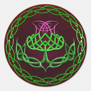 Adesivo Garrafa Celta Colorida