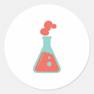 Adesivo Garrafa da química