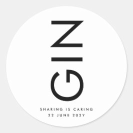 Adesivo Garrafa de Bebida com Nomes Grandes e Negrito Ultr