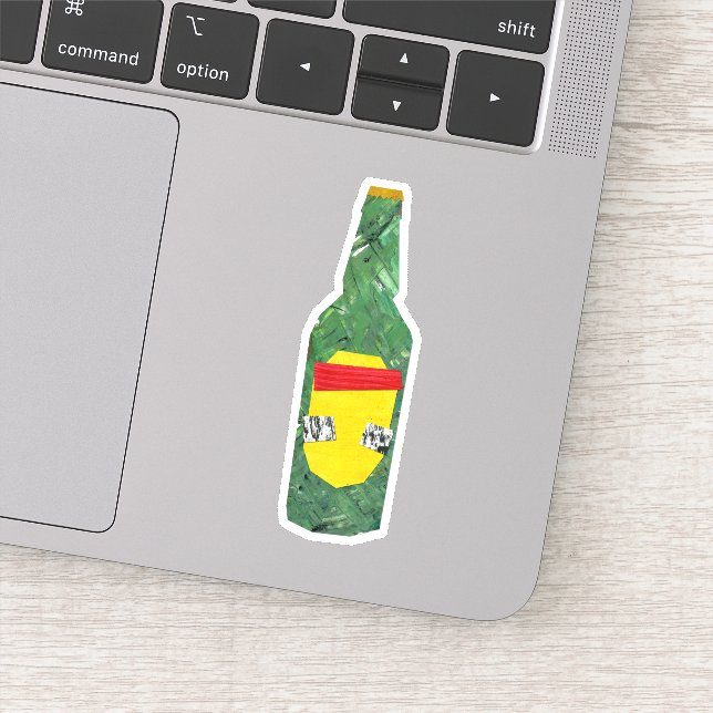 Adesivo Garrafa de cerveja (Detalhe)