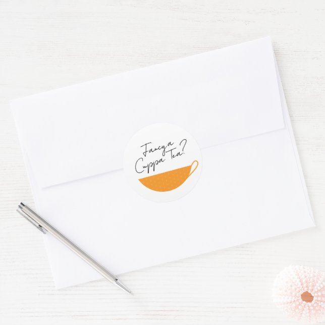 Adesivo Garrafa de Envelope Citrus Laranja/Adesivo (Envelope)