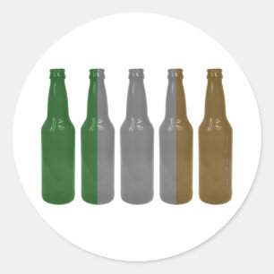 Adesivo Garrafas de cerveja irlandesas