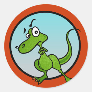ADESIVO GARRAFAS DE DINOSSAUROS ENGRAÇADOS