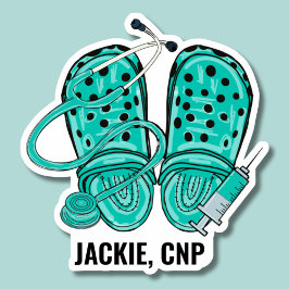 Adesivo Garrafas e Seringas Verdes Monogramas