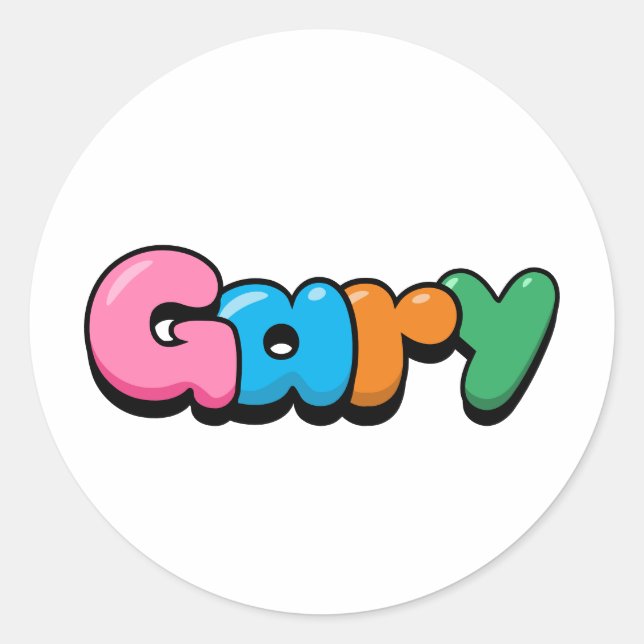 Adesivo Gary (Frente)