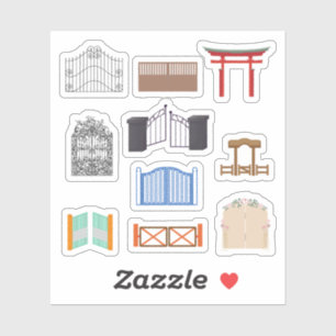 Adesivo Gate Stickers