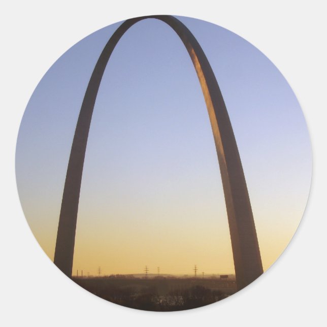 Adesivo Gateway Arch, Rua. Louis, MO (Frente)